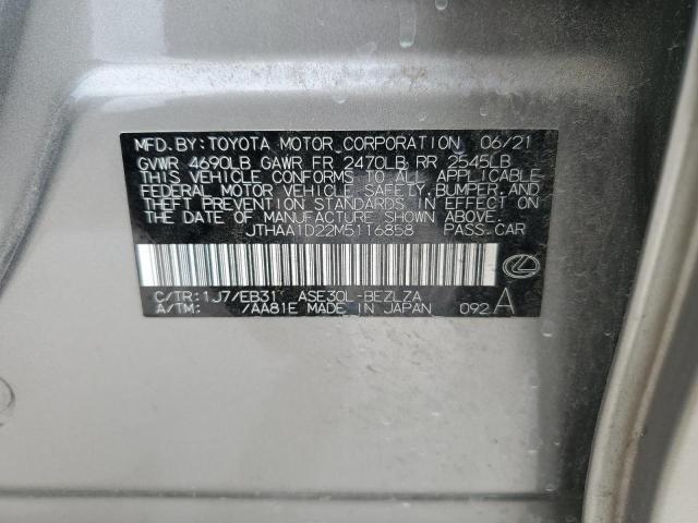 JTHAA1D22M5116858 Lexus IS 300