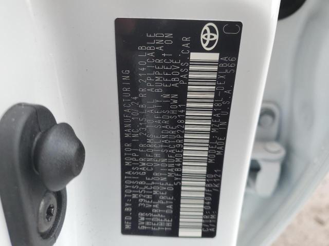 5YFB4MDE9RP228141 Toyota COROLLA LE