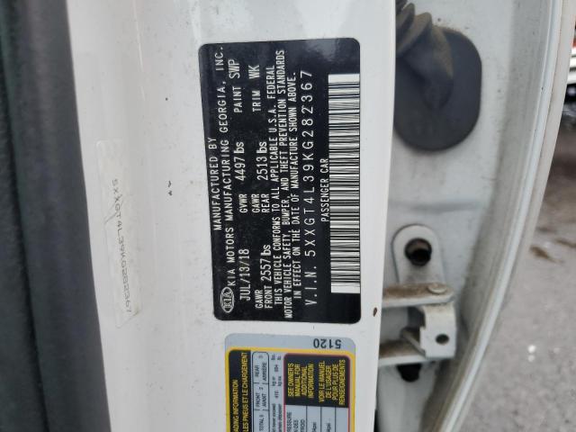 5XXGT4L39KG282367 KIA gdi