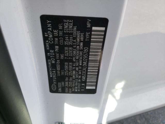 KM8J3CAL0MU295780 Hyundai gdi theta ii