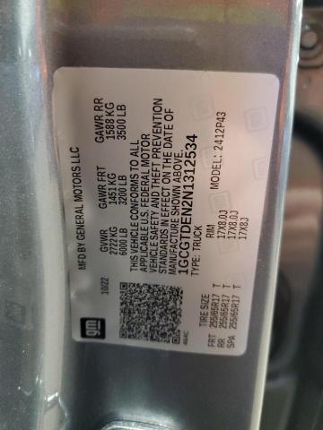 1GCGTDEN2N1312534 Chevrolet COLORADO Z