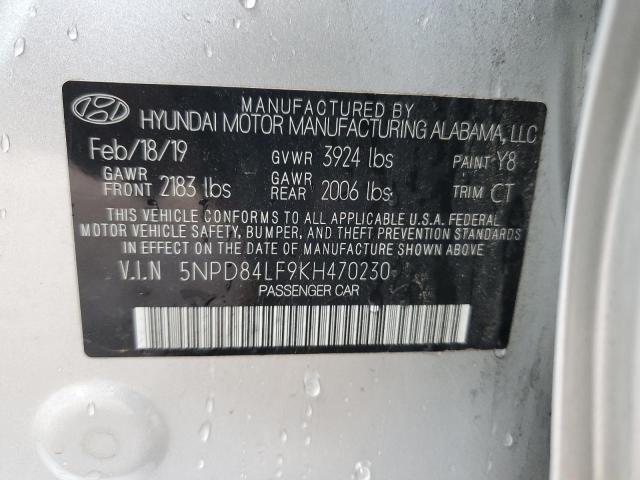 5NPD84LF9KH470230 Hyundai Elantra