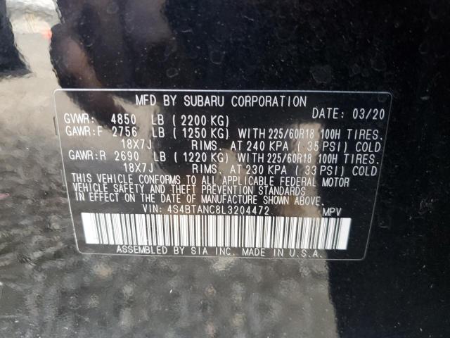 4S4BTANC8L3204472 Subaru u5