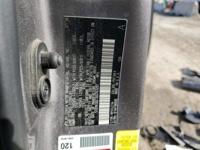 5TDYK3DC1GS763297 Toyota SIENNA XLE