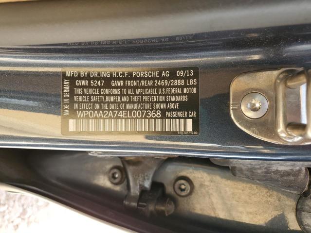 WP0AA2A74EL007368 Porsche 2014