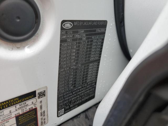 SALYL2FV6KA207863 Land Rover aj126