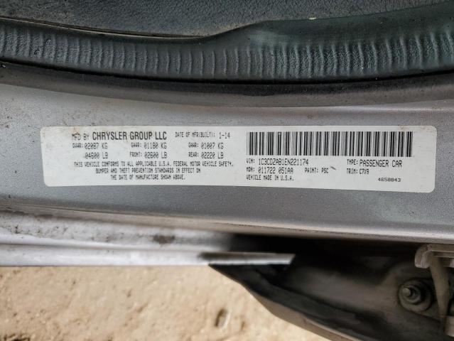 1C3CDZAB1EN221174 Dodge AVENGER SE