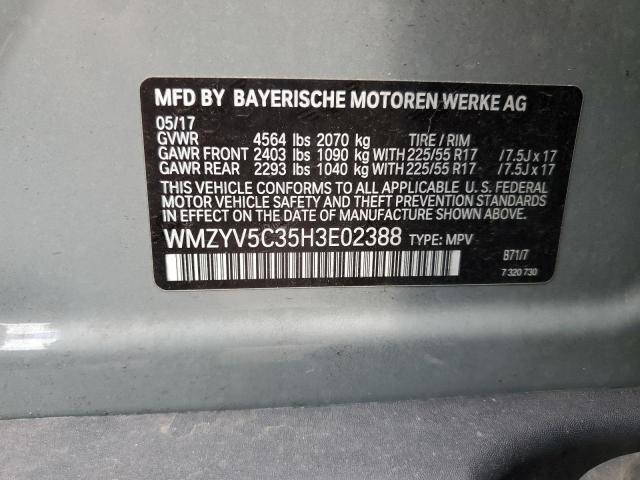 WMZYV5C35H3E02388 Mini 2017