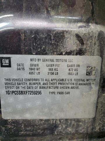 1G1PC5SBXF7259296 Chevrolet LUV