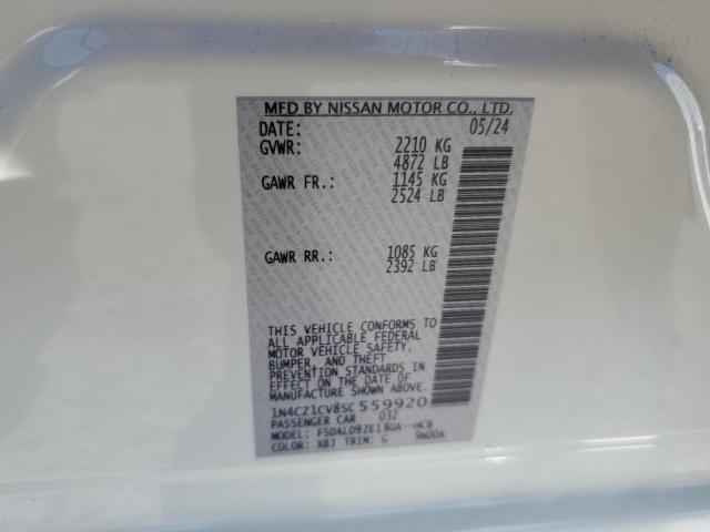 1N4CZ1CV8SC559920 Nissan 2025