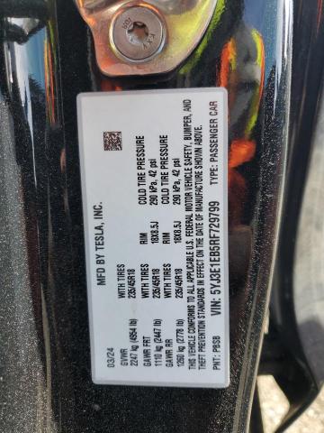 5YJ3E1EB5RF729799 Tesla 2024