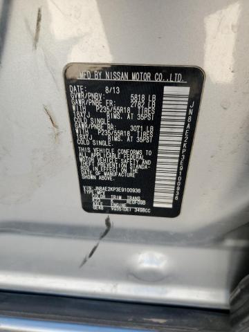 JN8AE2KP3E9100936 Nissan Quest