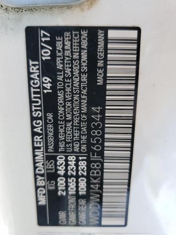 WDDWJ4KB8JF658344 Mercedes-Benz C 300 4MAT
