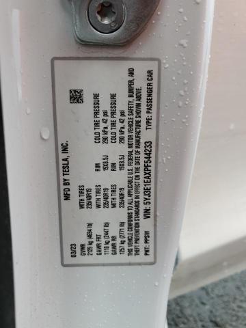 5YJ3E1EAXPF544233 Tesla MODEL 3