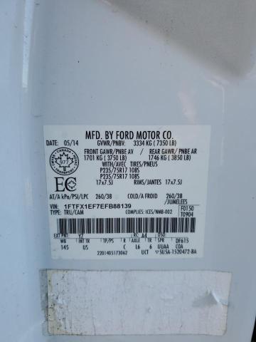 1FTFX1EF7EFB88139 Ford 2014