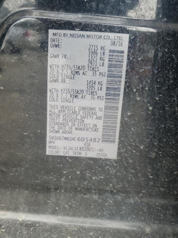 5N1DR2MN1HC605482 Nissan Pathfinder