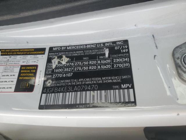 4JGFB4KE3LA079470 Mercedes-Benz GLE 350 4M