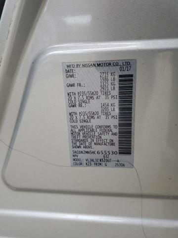 5N1DR2MN5HC655530 Nissan 2017