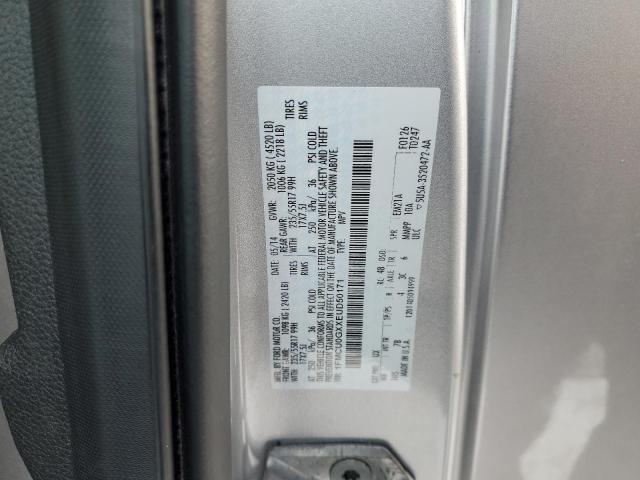 1FMCU0GXXEUD50171 Ford ESCAPE SE