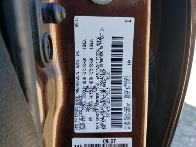 5TFGY5F12EX173215 Toyota TUNDRA CRE