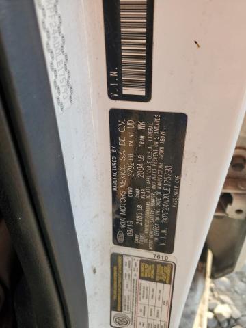 3KPF24AD0LE175793 KIA FORTE FE