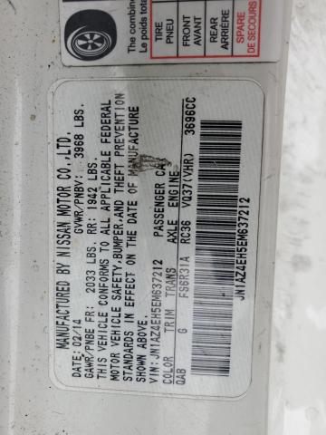 JN1AZ4EH5EM637212 Nissan 370Z BASE