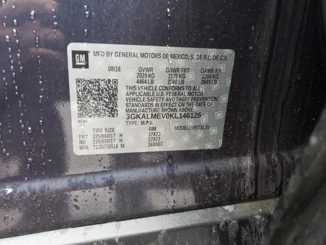 3GKALMEV0KL146125 GMC Terrain Sle
