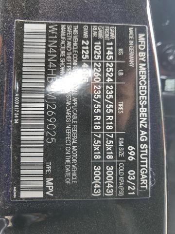W1N4N4HB9MJ269025 Mercedes-Benz Gla 250 4matic