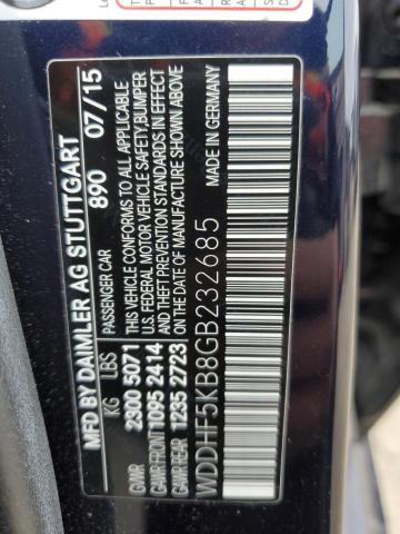 WDDHF5KB8GB232685 Mercedes-Benz E 350