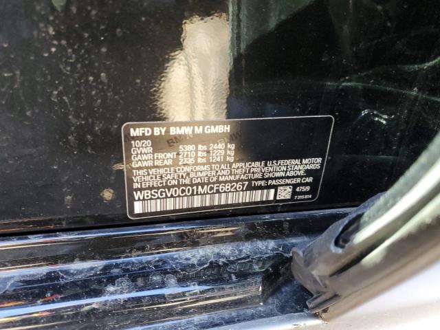 WBSGV0C01MCF68267 BMW M8