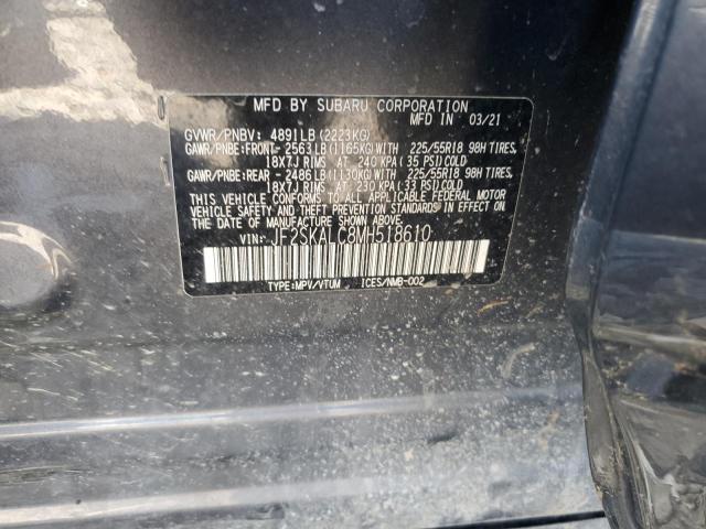 JF2SKALC8MH518610 Subaru Forester Sport
