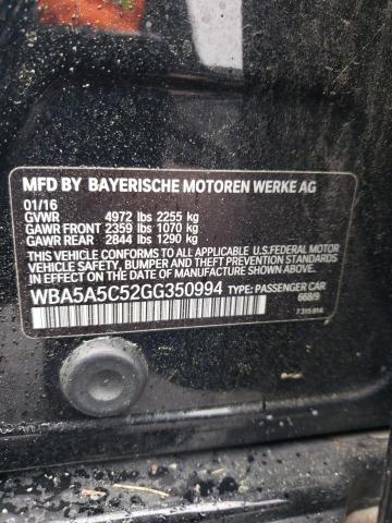WBA5A5C52GG350994 BMW 528 I