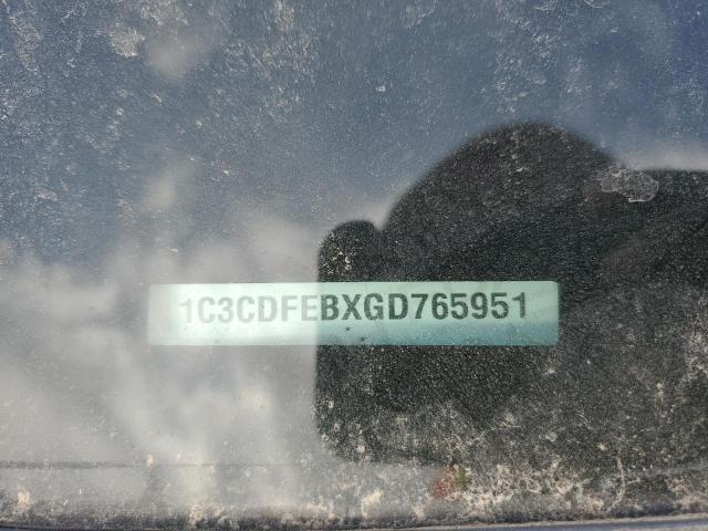 1C3CDFEBXGD765951 Dodge DART GT
