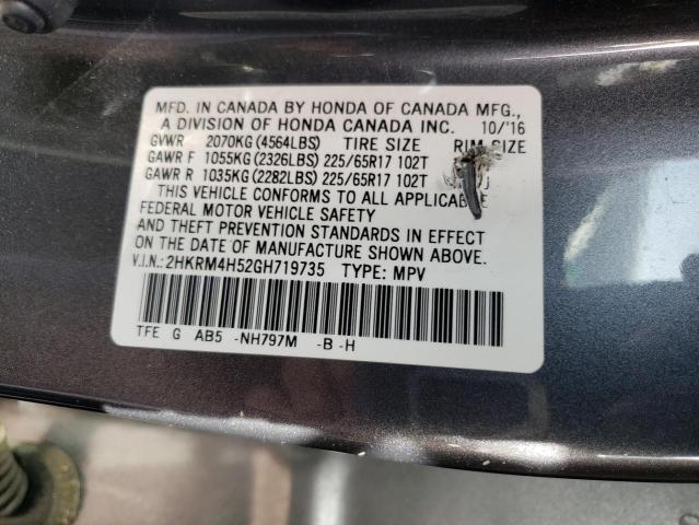 2HKRM4H52GH719735 Honda CR-V EX