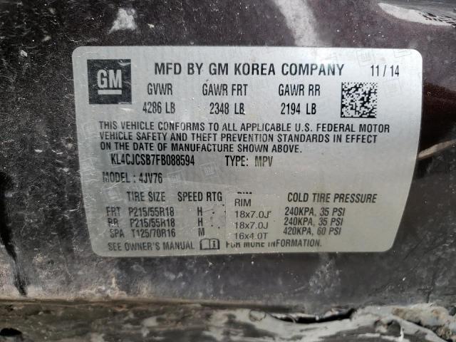 KL4CJCSB7FB088594 Buick Encore