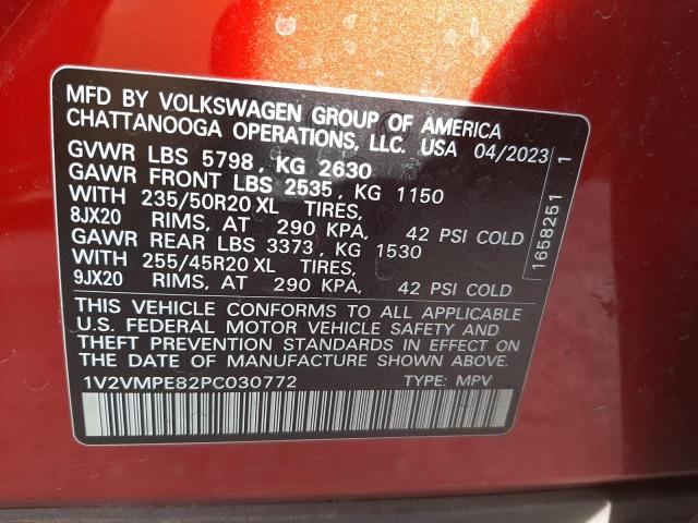 1V2VMPE82PC030772 Volkswagen ID.4 PRO S