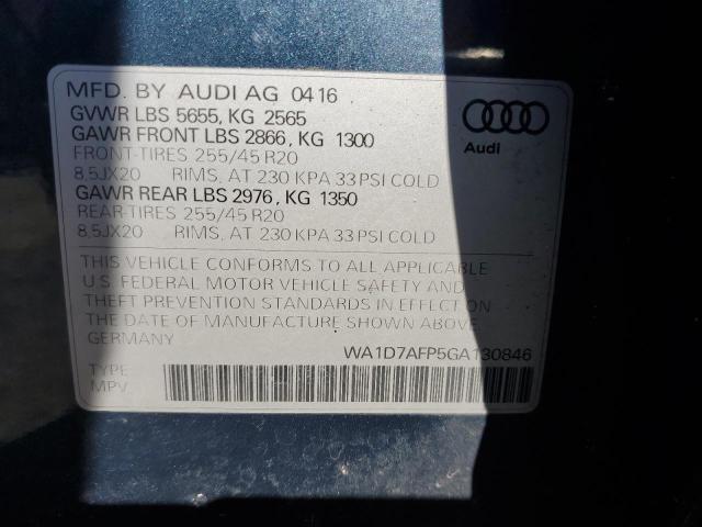 WA1D7AFP5GA130846 Audi Q5 Premium Plus S-line