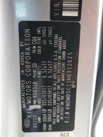 KNDMB5C11H6312625 KIA SEDONA LX