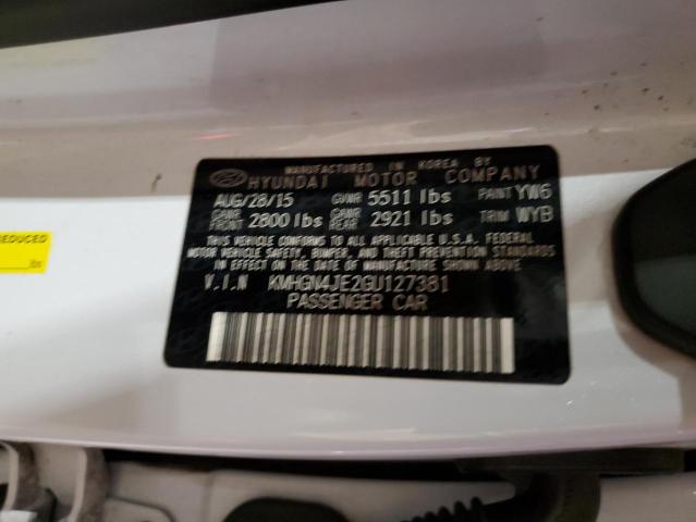 KMHGN4JE2GU127381 Hyundai Genesis 3.8l