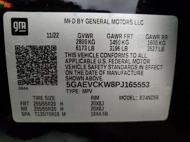 5GAEVCKW8PJ165553 Buick Enclave Avenir