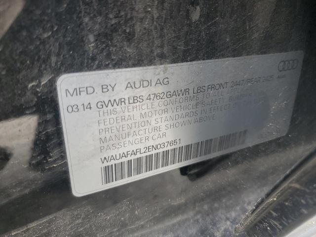 WAUAFAFL2EN037651 Audi A4 PREMIUM