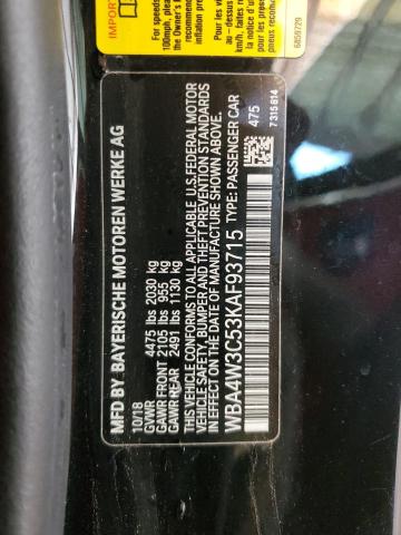 WBA4W3C53KAF93715 BMW 430I