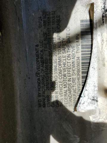 5FNYG1H63RB036034 Honda Pilot Trailsport