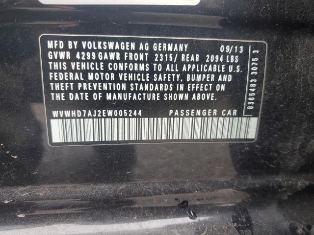 WVWHD7AJ2EW005244 Volkswagen GTI