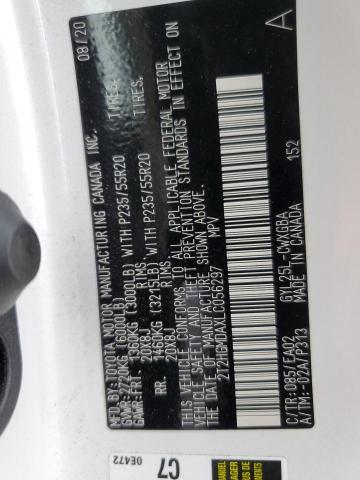 2T2HGMDAXLC056297 Lexus RX 450H