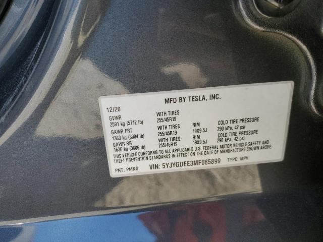 5YJYGDEE3MF085899 Tesla Model Y