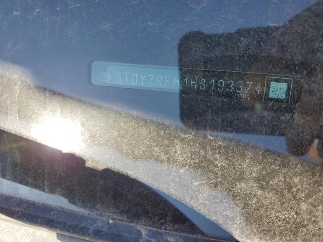 5TDYZRFH1HS193374 Toyota Highlander Limited