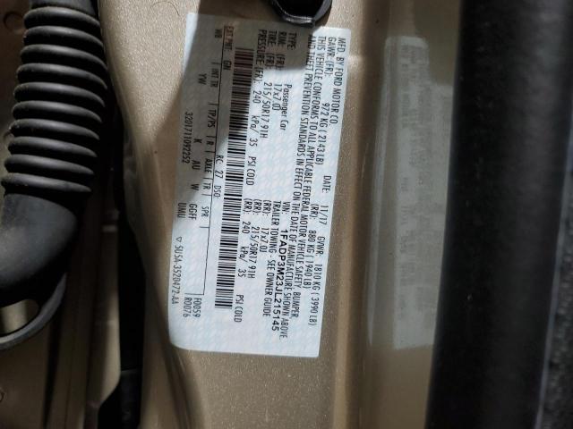 1FADP3M23JL215145 Ford FOCUS SEL