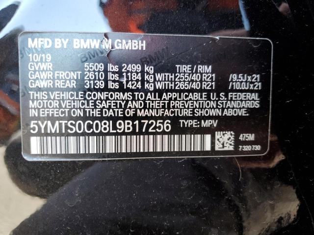 5YMTS0C08L9B17256 BMW X3 M Competition