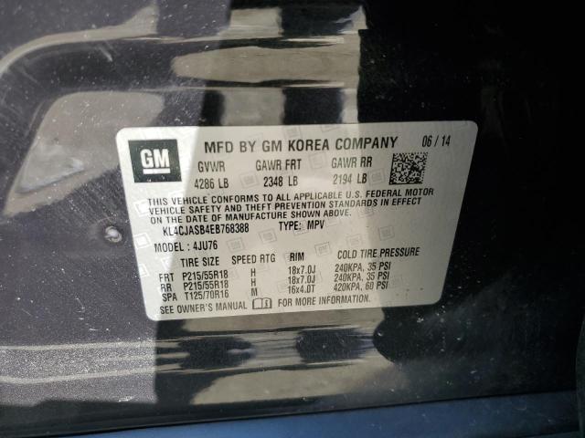 KL4CJASB4EB768388 Buick Encore
